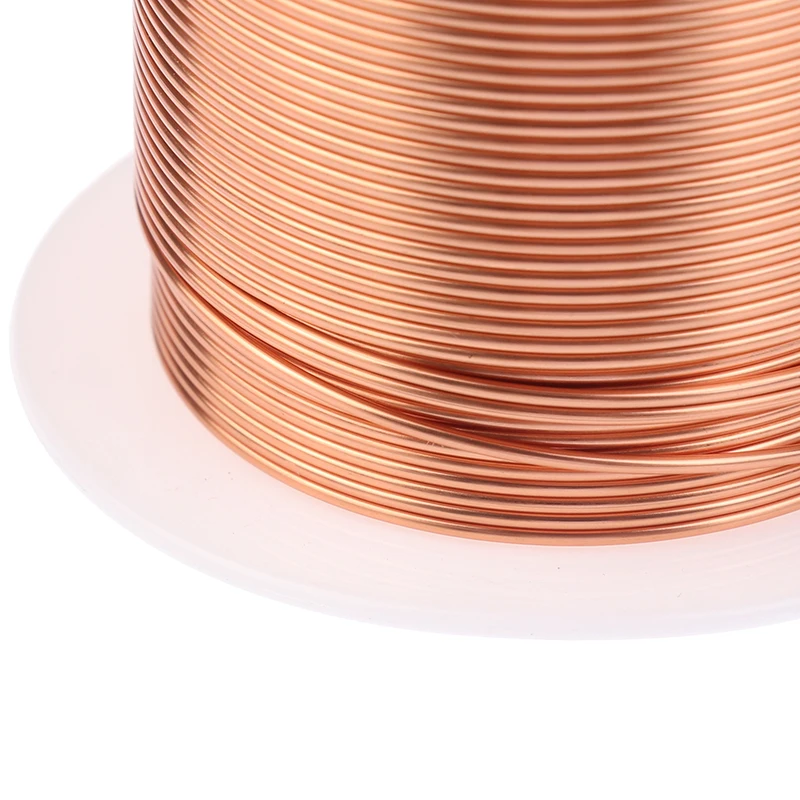 1M/10M/15M/20M/50M Enameled Copper Wire 0.1-3.0MM Enameled Wire Electromagnetic Coil Winding Wire Electromagnet Copper Wire