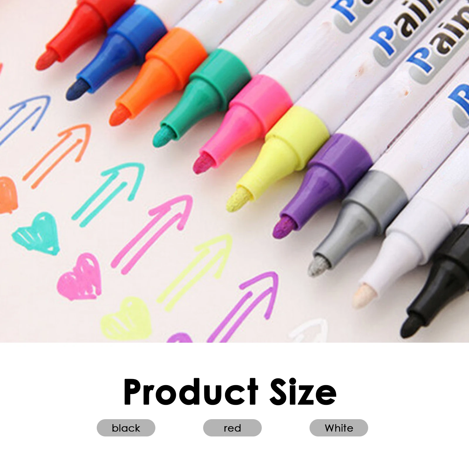 Waterproof Car Tyre Tire Tread Tire Paint Pen Marker DIY Art Drawing Pen Tool For BMW E46 E49 F30 F80 E36 E46 E93 E92 F34 F31 Z4