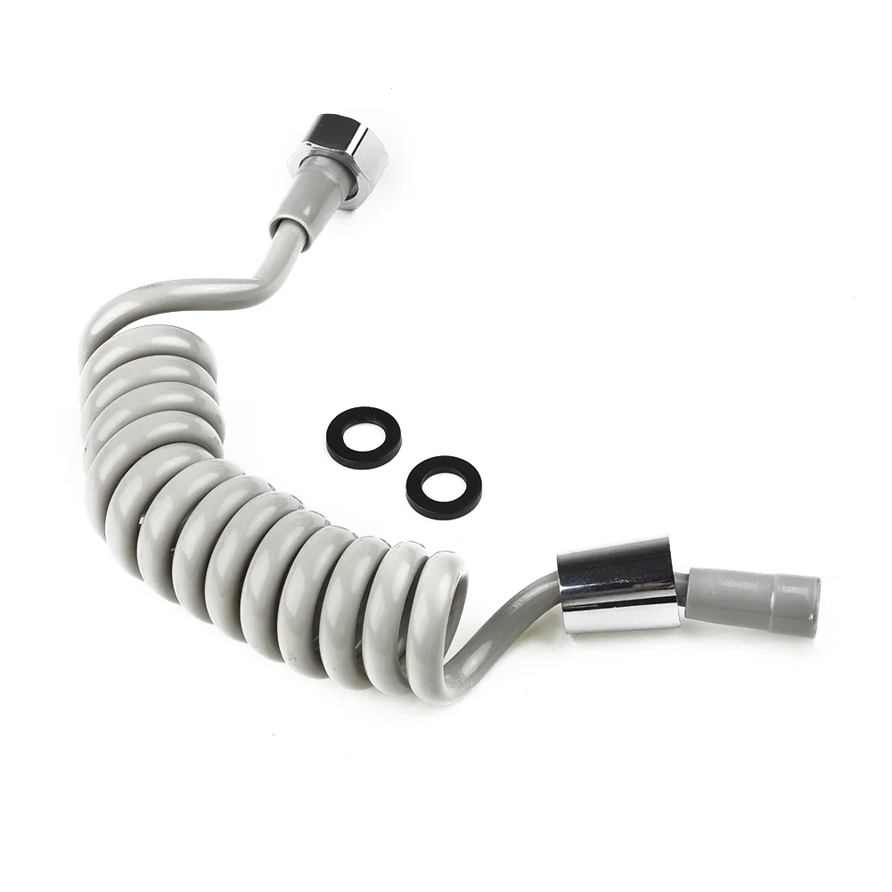 

Telephone Line Spring Elastic Shower Hose Faucet Toilet Bidet Spray Connecting