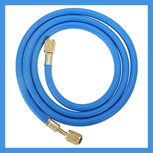 

R410A Трубка для заправки хладагента R410A 60-дюймовая зенковка SAE 1/4 дюйма Зарядная трубка SAE с рабочим давлением 800 фунтов на квадратный дюйм для системы переменного тока R22