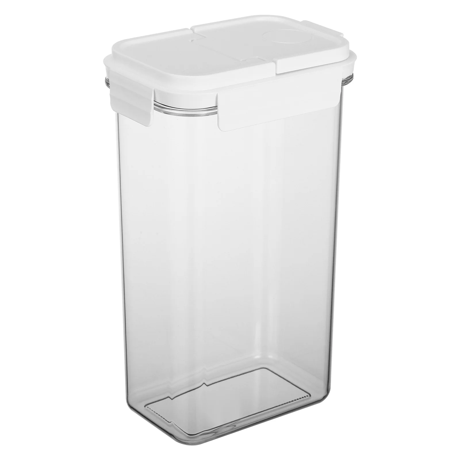 حاوية تخزين المعكرونة الشفافة محكمة الغلق، مخزن المطبخ، علبة كبيرة للنودلز، حامل طعام الحبوب، حاوية الحبوب