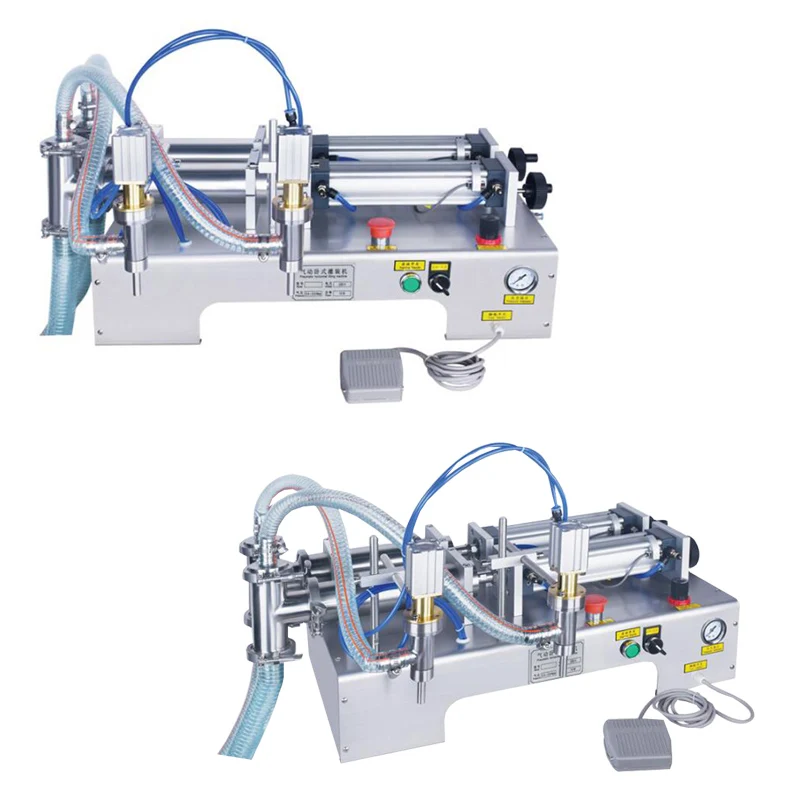 Industrielle automatische quantitative Abfüllmaschine für flüssige Milchgetränke, pneumatische horizontale Abfüllmaschine für Speiseöl