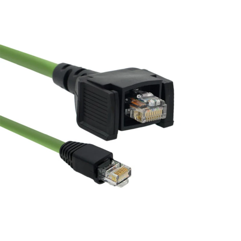 Top Quality Lan Cable For Mb Star Compare C4 For SD Connect Multiplexer Green Lan Cable For MB Star C4 C5 Diagnostic Tool