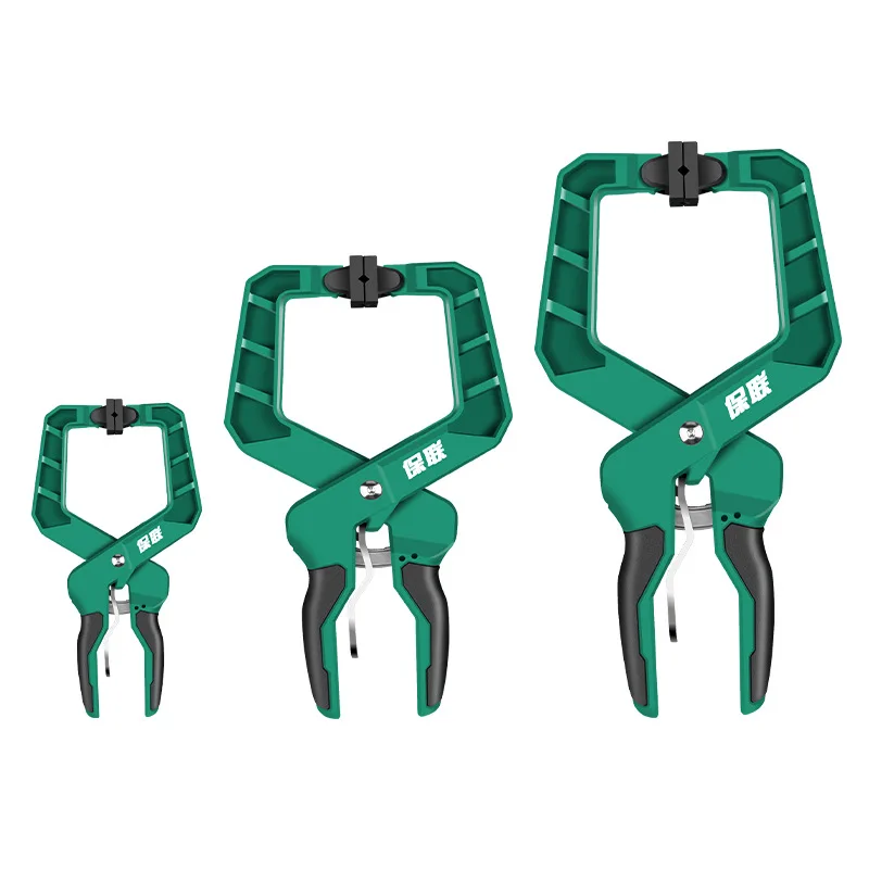 Lockable C-Clamp Pliers Woodworking Workbench Fixing Clip Quick Ratchet Heavy Duty Clamp Tool Woodworking Clamps