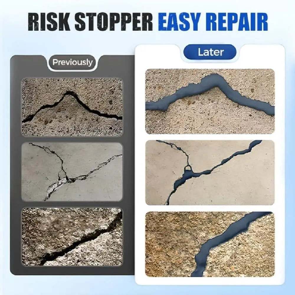 Crack Repair Waterproof Potting Compound Quick-Drying Sealant Resistant Concrete Concrete Caulking Adhesive Waterproof