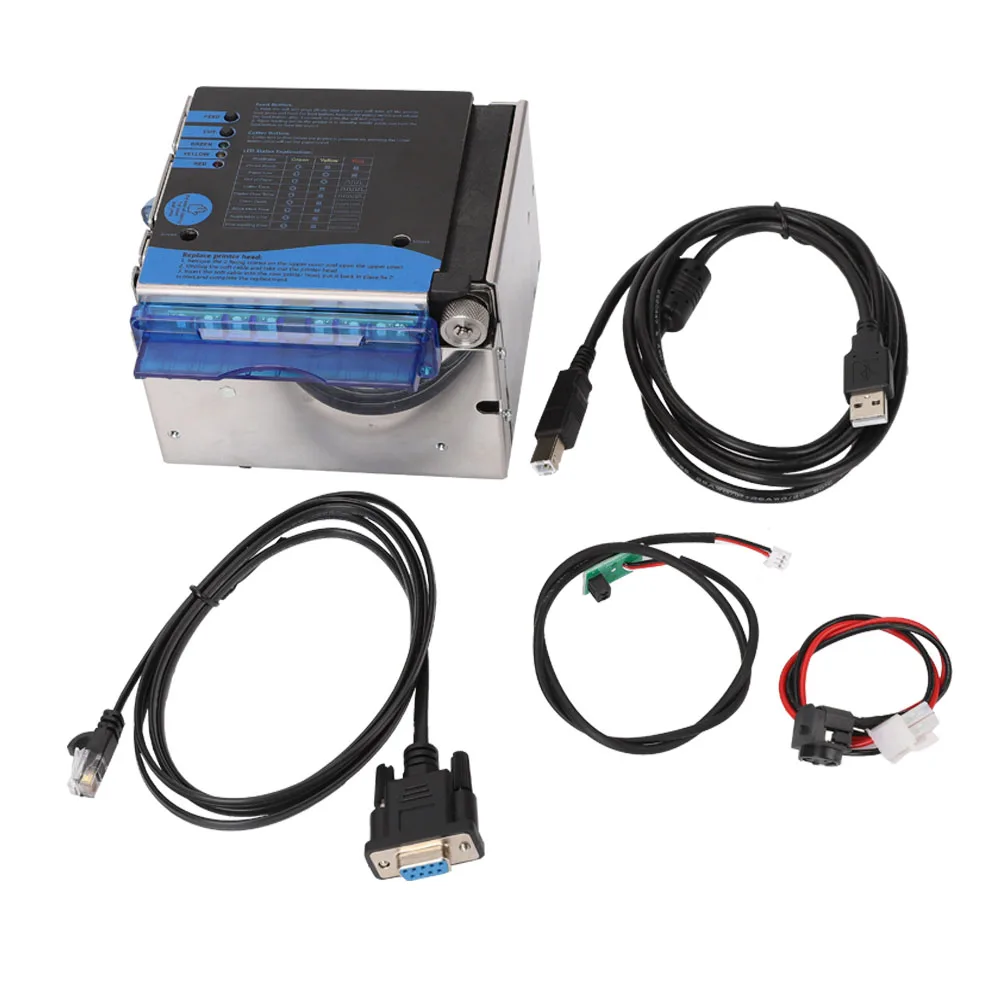 80mm Thermal Receipt & Boarding Pass Printer with USB, RS232, LAN Interface, Auto Paper Feeding, Suitable for Airport Use