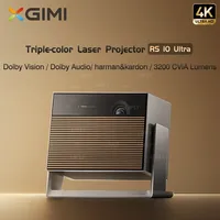 XGIMI RS10 Ultra Standard Version or Collectible Triple Color 4K Laser Projector DLP 3200-3500CVIA Lumens  Home Theater WIFI6 3D