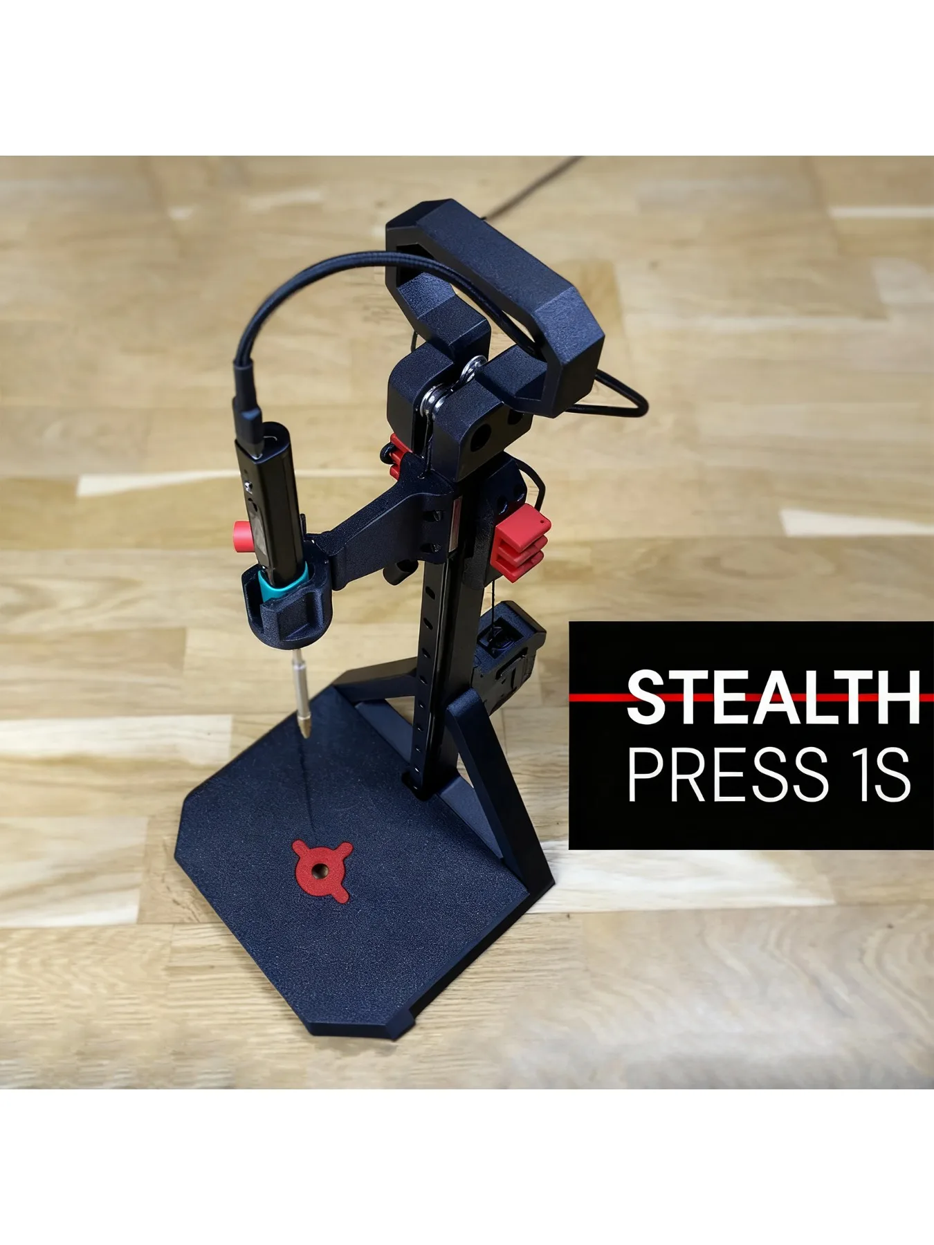 Blurolls Stealth Press Heat Kit Einsatz Presswerkzeug Lötkolben Spitze Gewinde Wärmeeinsatz Mutter eingebettet M2-M8 für 3D-gedruckte Teile
