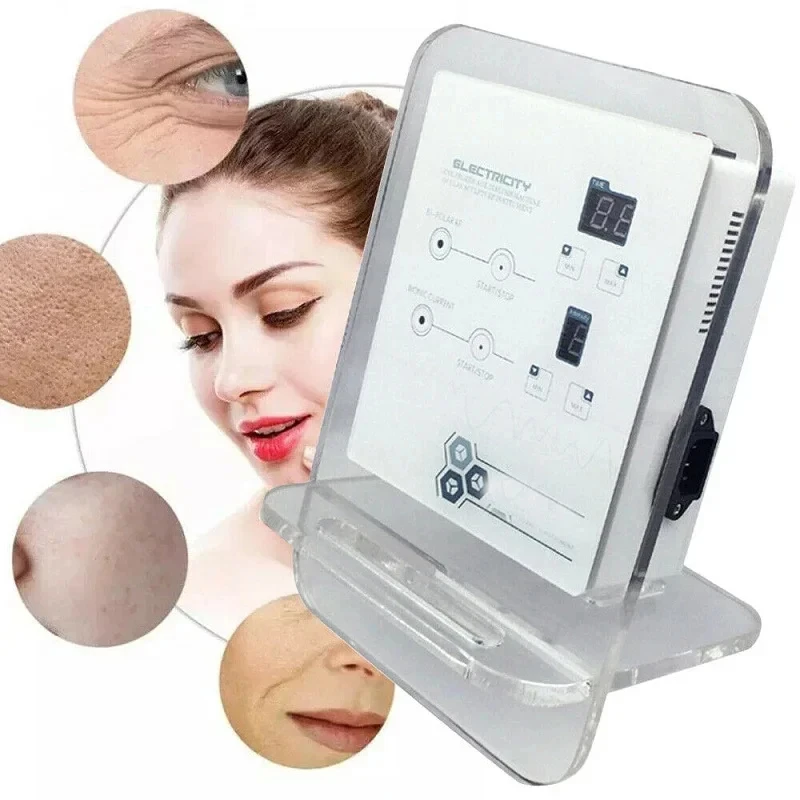 2 In 1 Anti House Use Microcurrent Bipolar RF Beauty Machine For Wrinkle Removal Slim Face Lifting 5Mhz Bipolar Radio Frequency