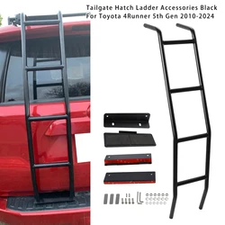 Artudatech Tailgate Hatch Ladder Accessories Black For Toyota 4Runner 5th Gen 2010-2024