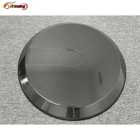 मर्सिडीज G63 किट G-क्लास G वैगन W464 W463A G500 G63 कार्बन पार्ट्स के लिए ड्राई कार्बन फाइबर व्हील स्पेयर टायर कवर 8 best sales w463a - №3