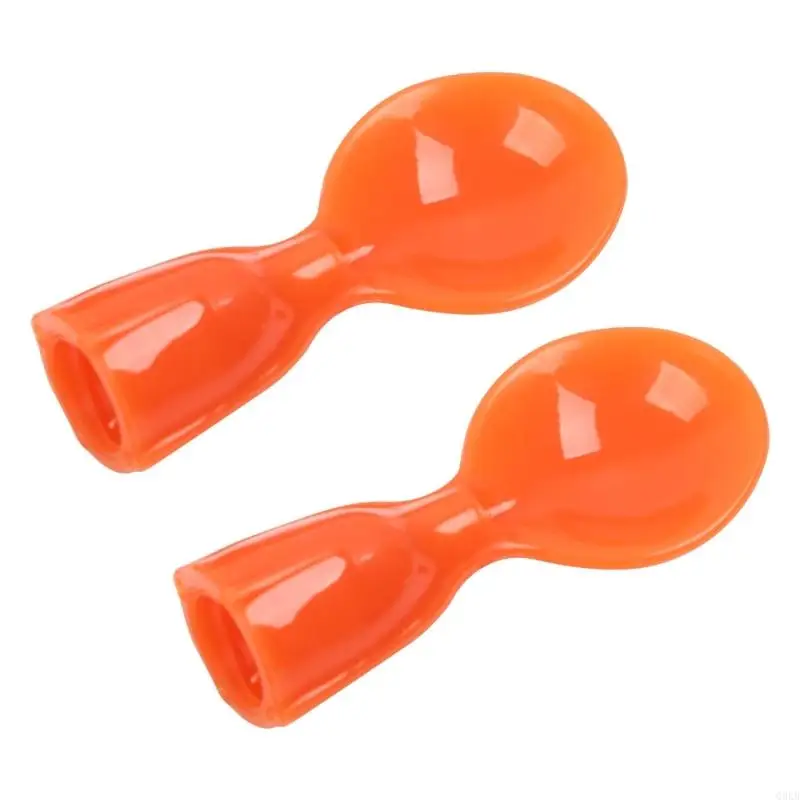 Q0KB Cute Baby Mini Utensils Anti-drop Tableware Heat-Resistant for 6-12 Month Anti-Choke for Infant Toddler