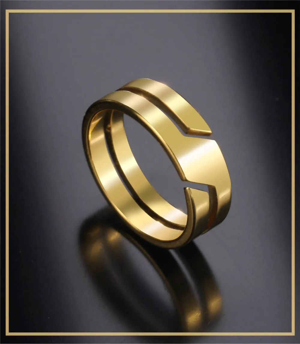 Skyrim Edelstahl-Ring für Männer und Frauen, schwarz, minimalistisch, lässig, Fingerringe 2025, Paarschmuck, Hochzeitsgeschenk für Liebhaber – Detail 2
