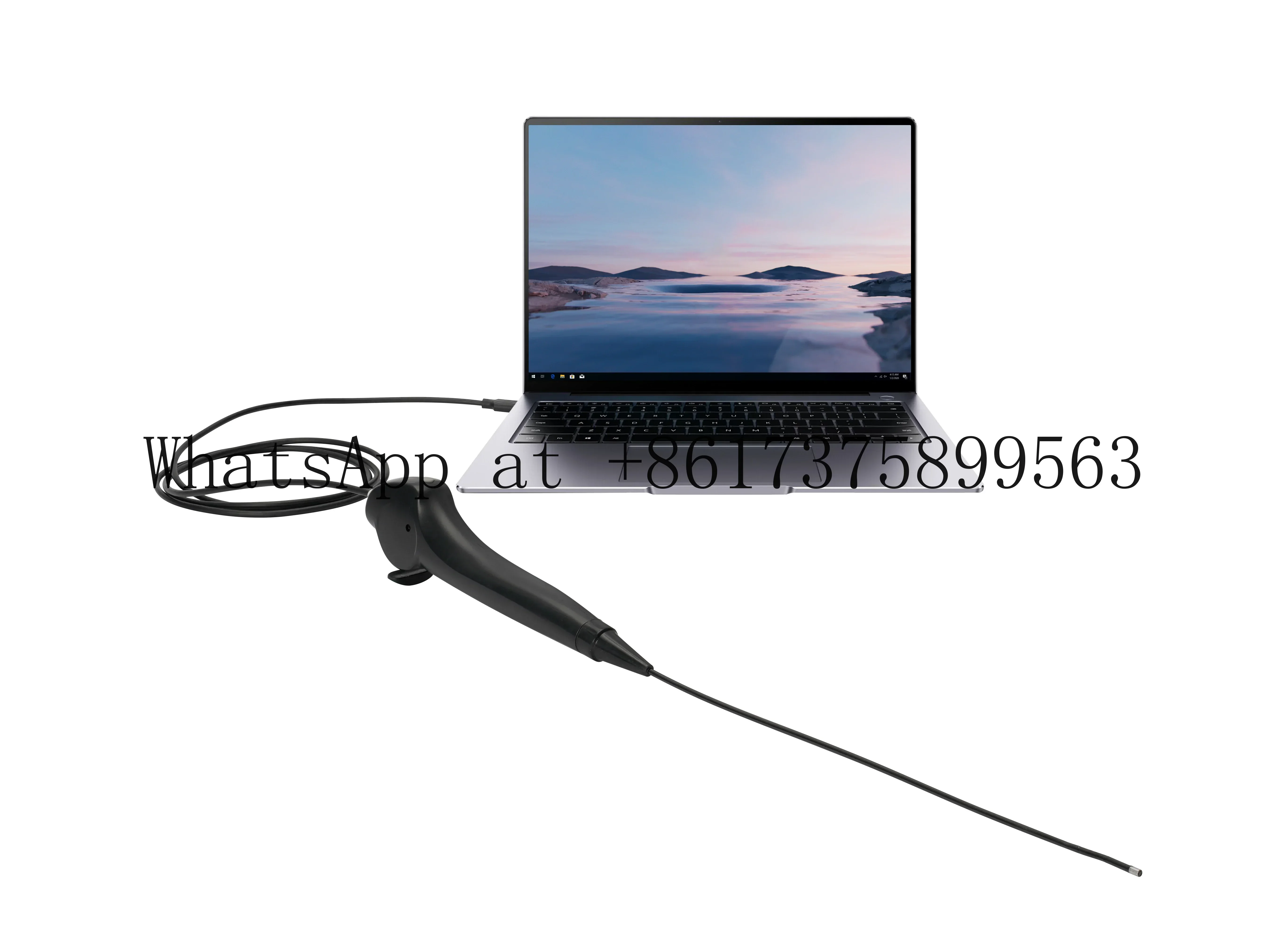 2025 New 3.5mm HD Portable Flexible ENT Nasopharyngoscope Digital for Clinical Diagnostic Examination Nose Throat