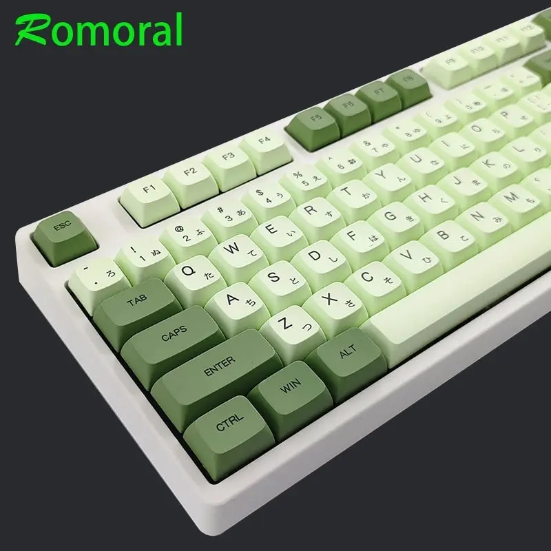 

PBT Keycaps 123Keys XDA Profile Personalized Korean English Russian KeyCap For Cherry MX 104/87/61 Mechanical Keyboard