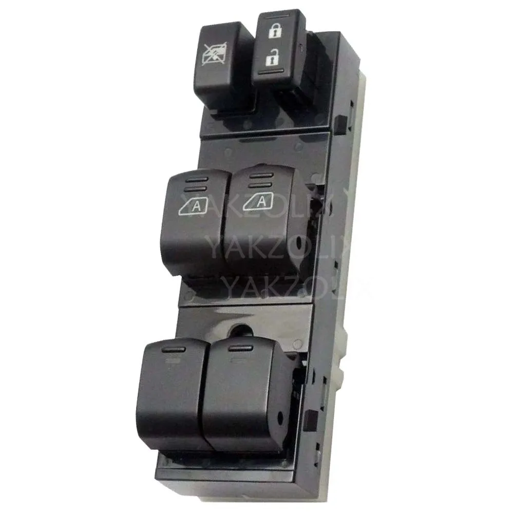 For Nissan Altima 2007-2012 Infiniti EX35 EX37 2008-2014 Master Driver Side Window Door Power Switch Button 25401-ZN50B view 5