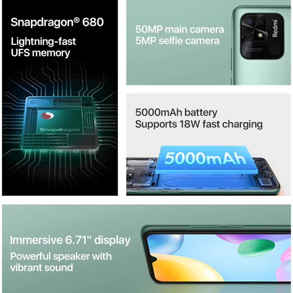 Рисунок 4 - Xiaomi Redmi 10C смартфон с 5