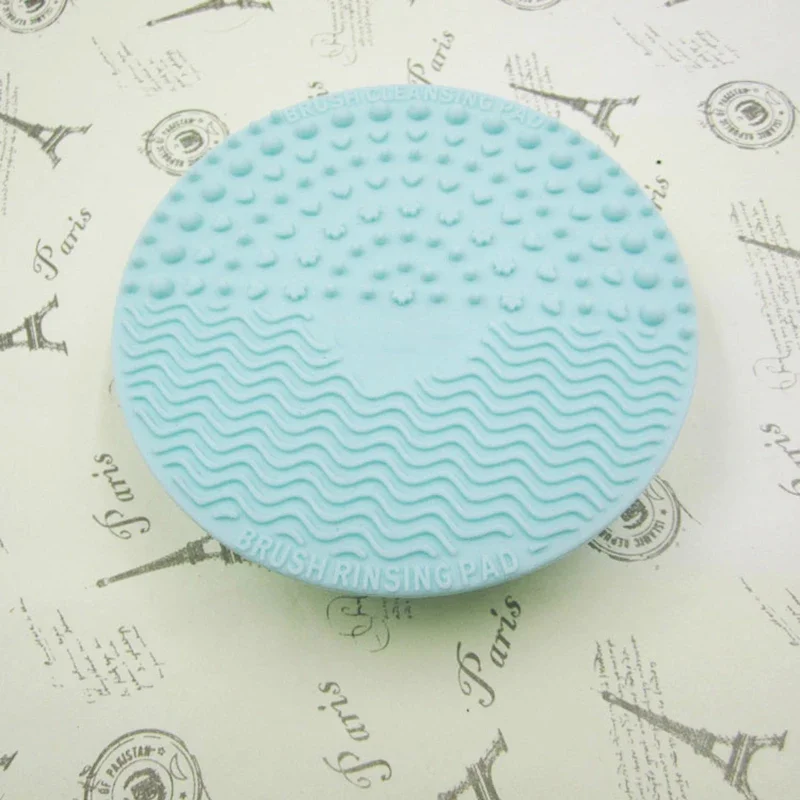 1pcs Silicone Makeup Brush Cleansing Pad Palette Brush Cleaner Cleaning Mat Washing Scrubber Pad Cosmetic Make Up Cleaner Tools