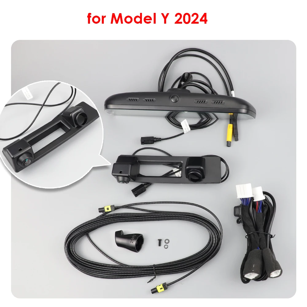 Neuer Tesla Stream Media Rückspiegel 9,35 Zoll Digitaler Streaming-Spiegel Dashcam mit Nachtsicht für Model 3 Y Y Juniper – Detail 5