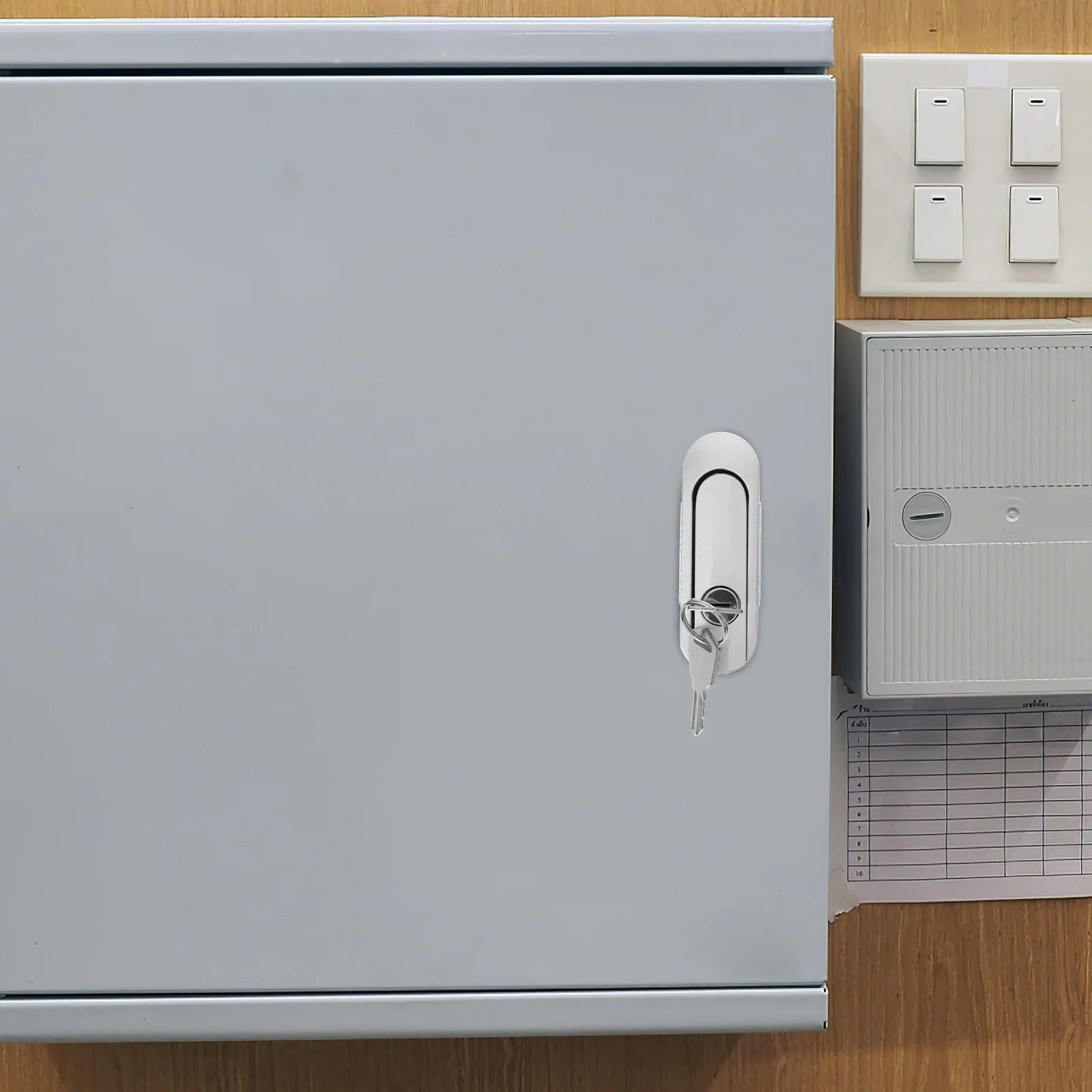 

File Cabinet Lock Zinc Alloy Heavy Duty Safety Lock for Toolbox Display Case Security and Anti-Theft Protection