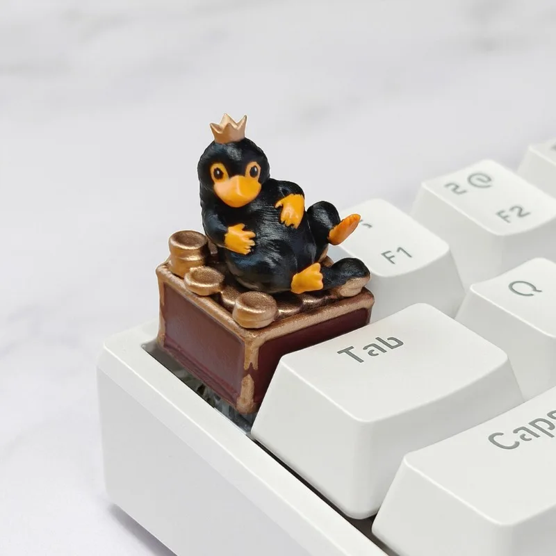 

Оригинальный фильм Artisan, полимерный колпачок Costom, 3D коллекционный декор для стола, фигурка, колпачки для клавиш, милый точечный колпачок для клавиш для механической клавиатуры