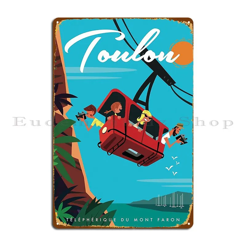 Toulon Poster Metal Plaque Poster Club Customize Cinema Wall Decor Party Tin Sign Poster