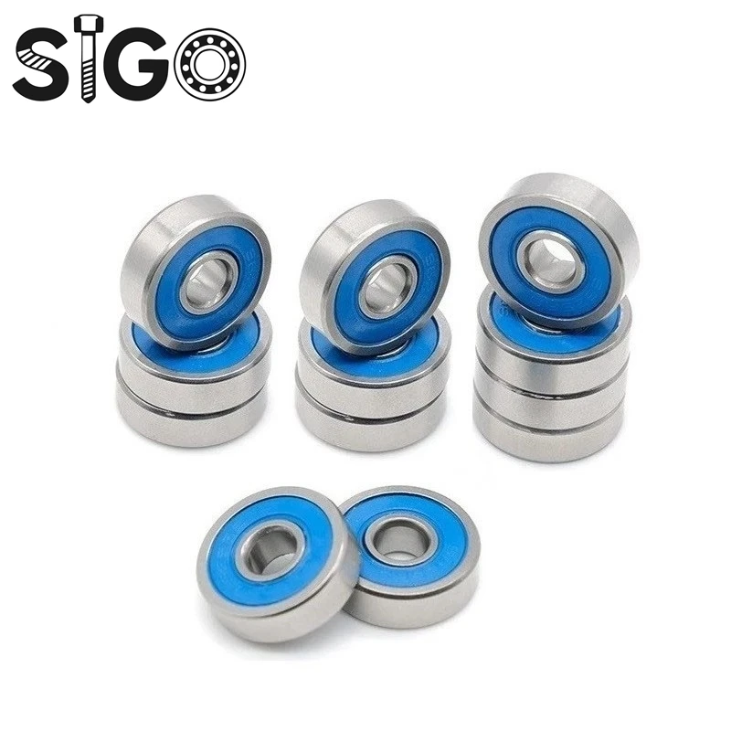 5P/10P 696RS 6X15X5 مم تحمل ABEC-5 مصغرة 696-2RS الكرات عالية الجودة RS 696 2RS مع الأزرق مختومة R-1560DD #1