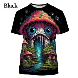 Funny Eyes Funny Fashionable Cool 3D Printed T-Shirt Street Psychedelic Men's T-Shirt Streetwear Adults Clothing Male Tees Top