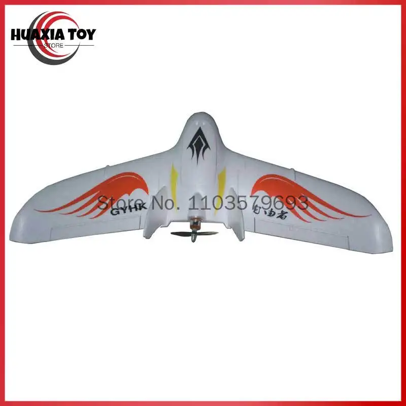 Gyhk Rc Electric Fixed Wing Airplane Fpv Racing Epo Crash Resistant Portable Delta Flying Wing Empty Aircraft Outdoor Hobby