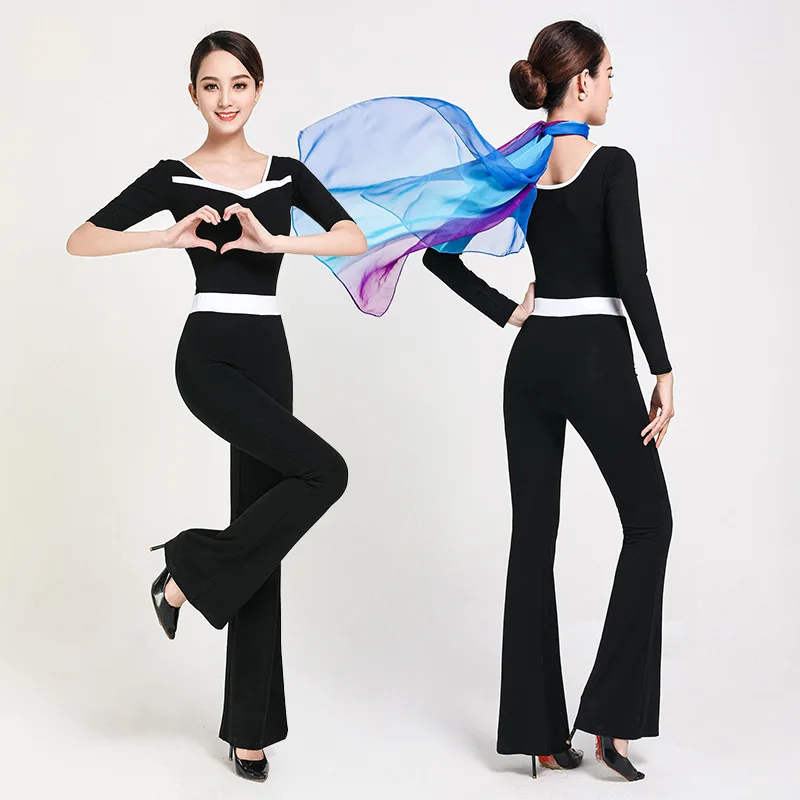 Temperament and body clothing, new summer etiquette training clothing for women, high-end mentor set, dance training clothing