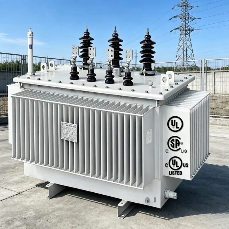 Distribution Power Transformer High Precision Low Emission IEC Certified 50/60Hz Toroidal Structure For Industrial Power Custom