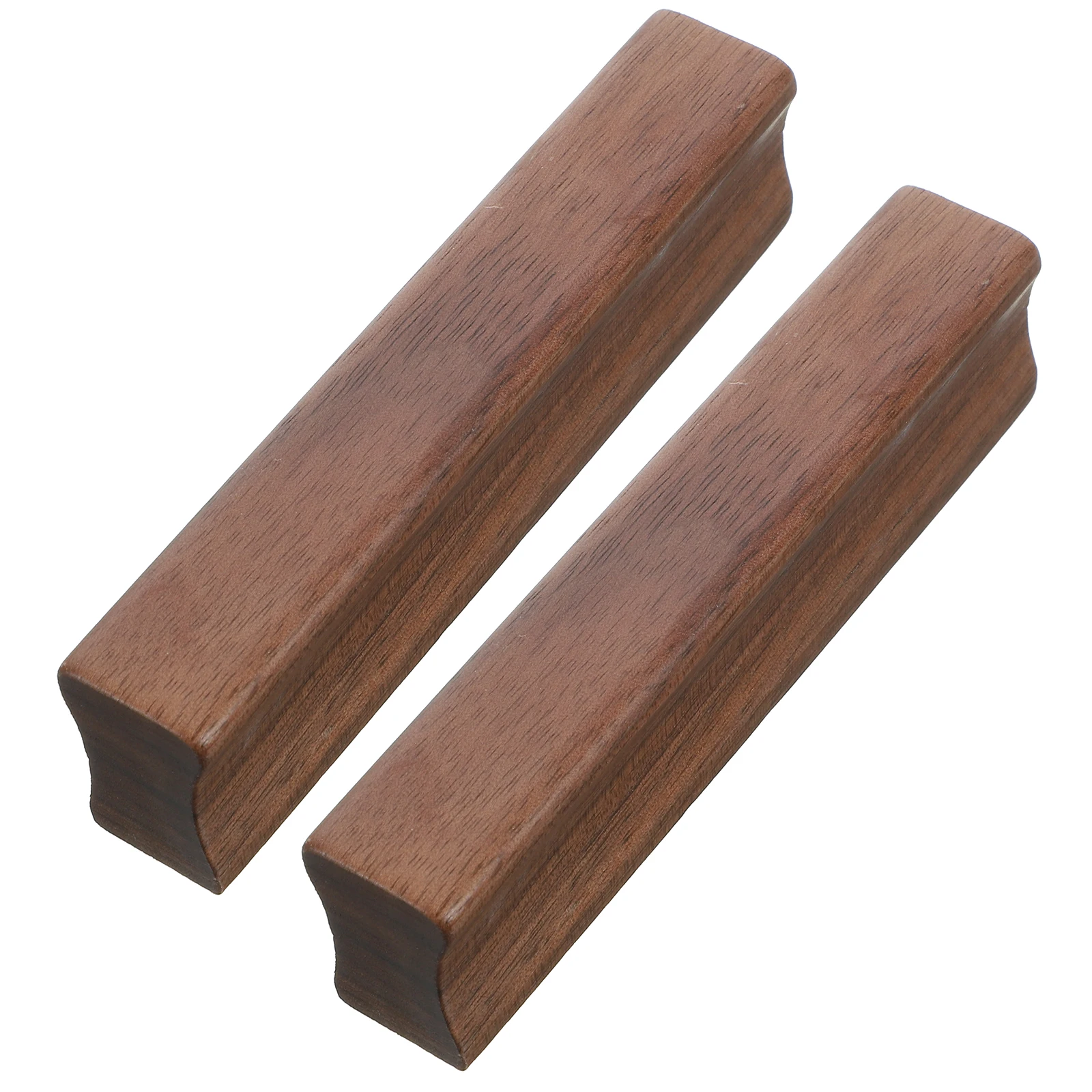 

2 Pcs Wooden Handle Drawer Pulls Cabinet Handles Cupboard Dresser Kitchen for Cabinets Door