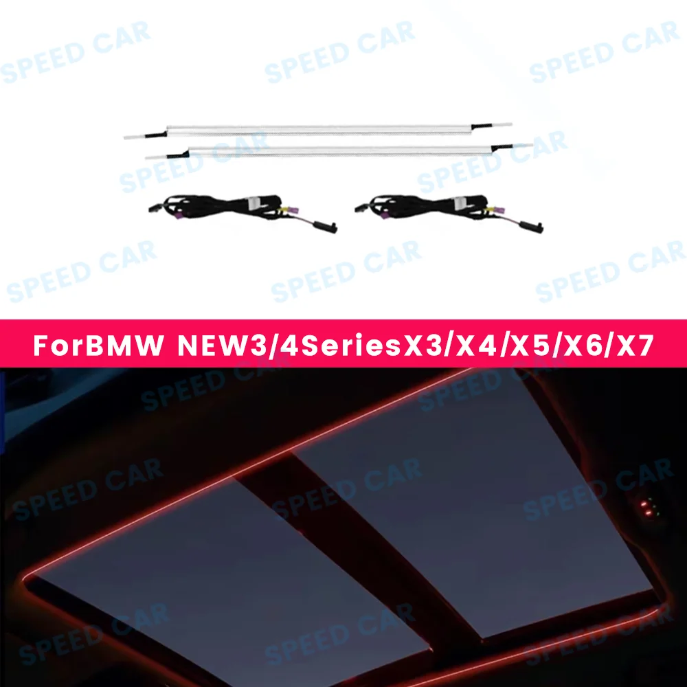 11 Colour LED Skylight For BMW 3/4/5/6/7 Series G20 G30 G01 G05 X3 X4 X5 X6 X7 6GT Sunroof Decorative Light Modification