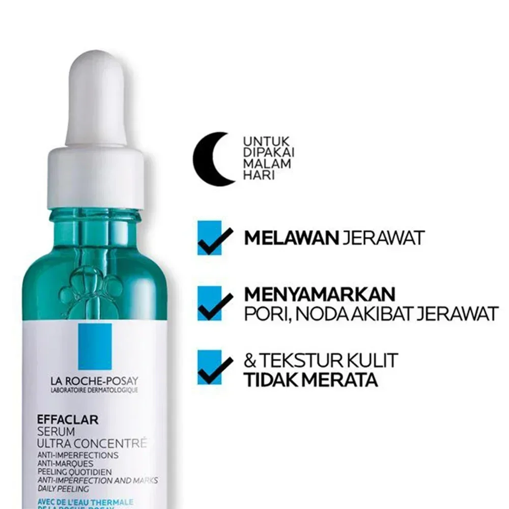 Serum Effaclar Serum/ RETINOL B3/ PURE VITAMIN/ Hyalu B5/ Niacinamide 10/ Cicaplast B5 50ml