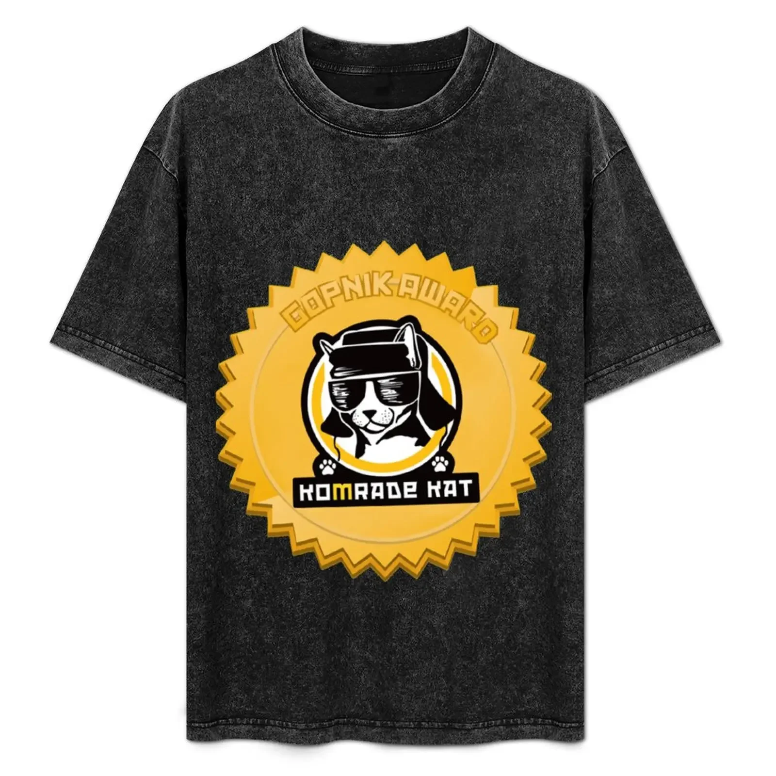 

Komrade Coin T-Shirt tees sports fans topping tops oversized t shirt men