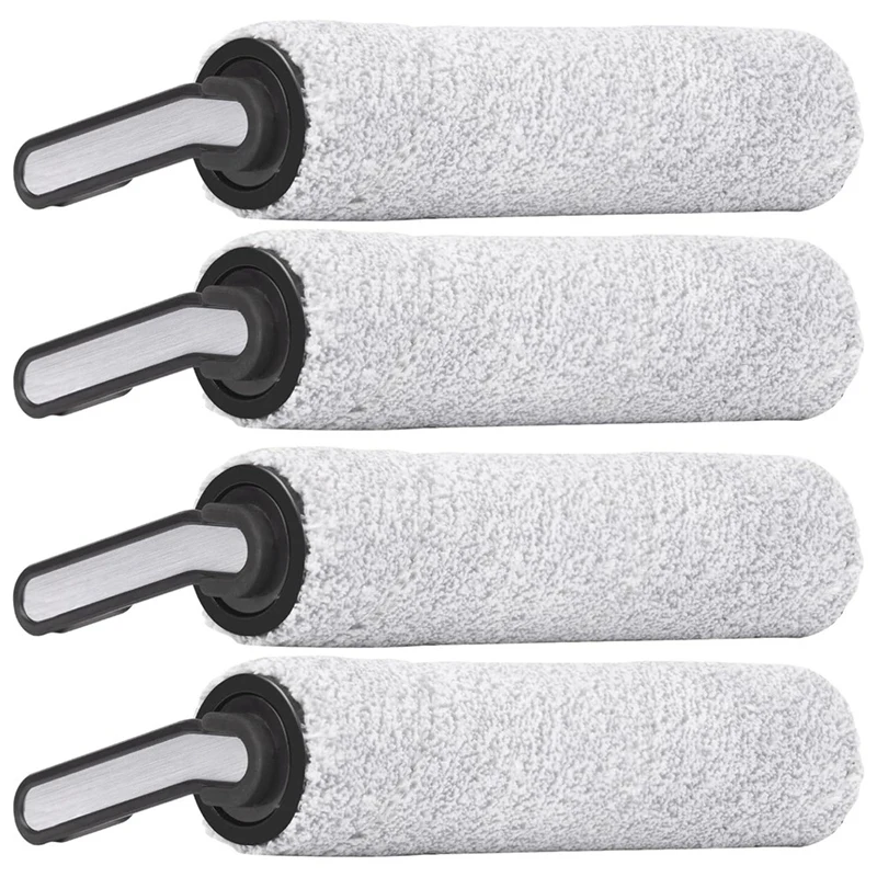 4 Piece Replacement Brush Rollers As Shown Plastic For Tineco Floor One S5/ Floor One S5 Pro Cordless Wet Dry Vacuum Cleaner