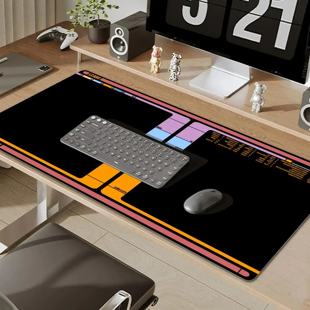 Sci Fi Console Display Table Mat, Jumbo Gamer Mouse Pad, Laptop Pad, Computer Accessories, Game Room Decor, Sci Fi Gifts
