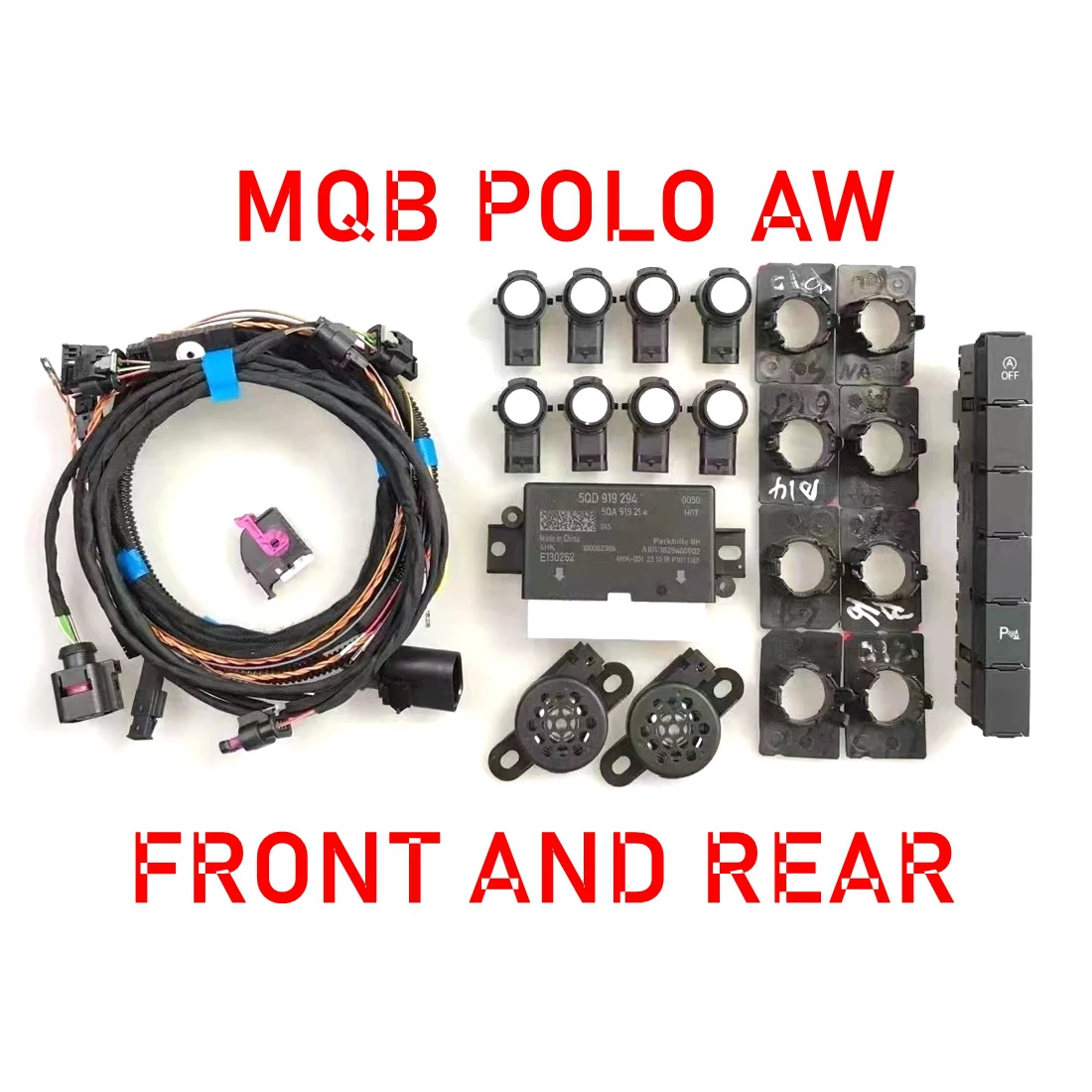 

FOR VW MQB POLO AW Front and Rear 8K OPS Parking Pilot UPGRADE KIT