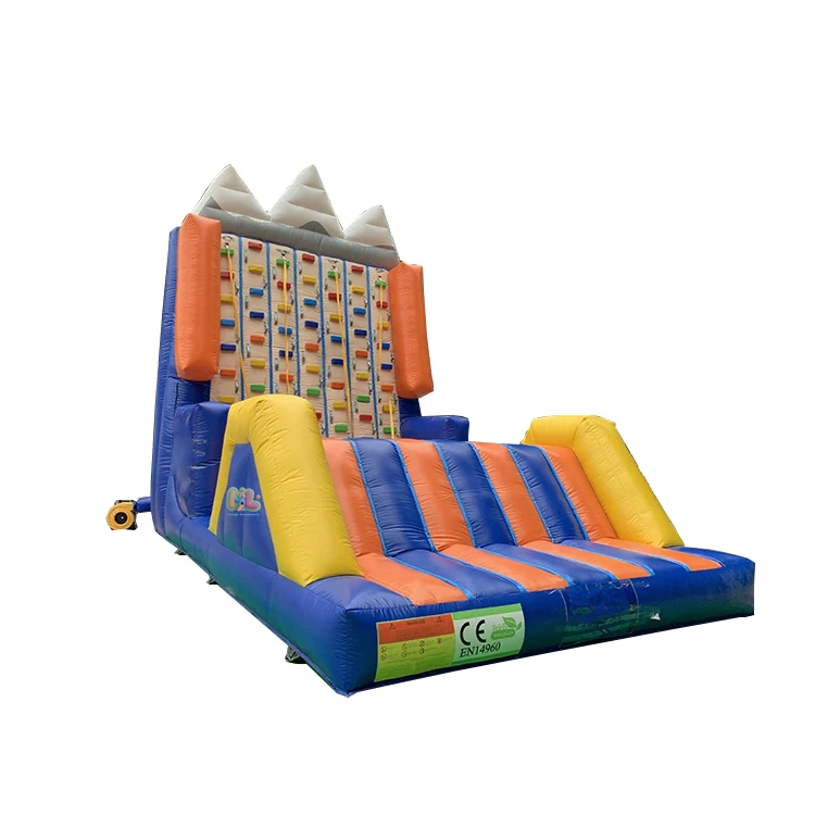 

PVC Inflatable Climbing Wall for Adults and Kids Outdoor Sports Game PVC Inflatable Rock Climbing Wall Water Amusement Facilitie