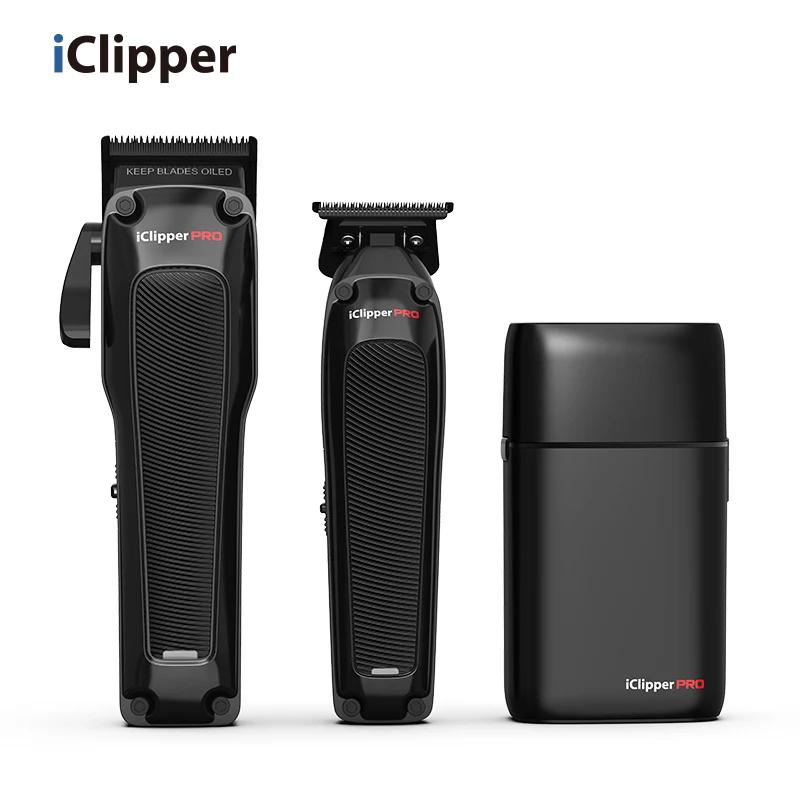 IClipper-K77 Professional Barber Hair Clipper Brushless Motor DLC Blade Electric Hair Cutting Trimmer