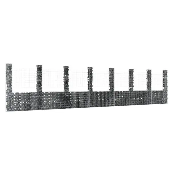 

Корзина U-образной формы с 8 стойками, утюг 338,6 x 7,9 x 78,7 дюйма