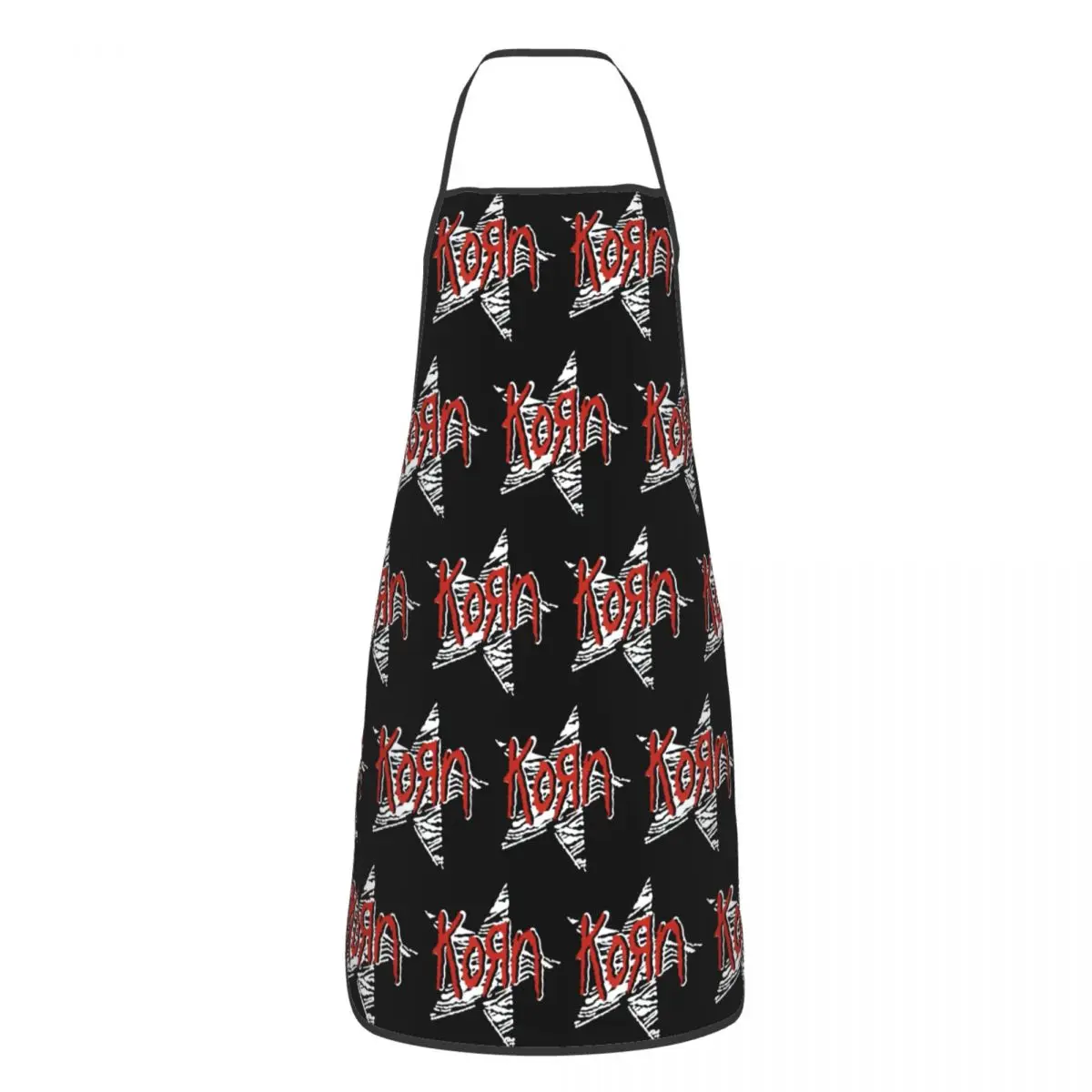 Custom Unisex K-Korns Music Concert Rock Band World Tour Star Kitchen Chef Baking Apron Men Women Tablier Cuisine for Gardening