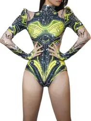 High Quality Rhinestone Elastic Hip Hugging Jumpsuit 2024 New Fashion Custom Women'S Clothing