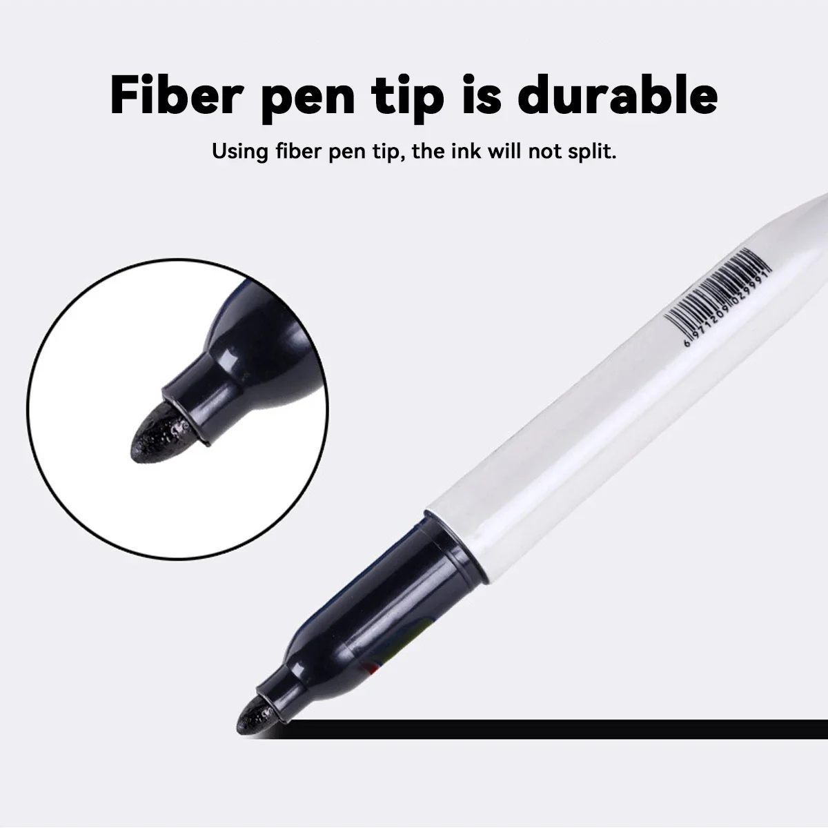 6/10 Stuks Gemengde Waterdichte Olie Gebaseerde Marker Pen Grote Capaciteit Zakelijke Kantoorbenodigdheden Sneldrogende Grote Hoofd verf Pen Markers