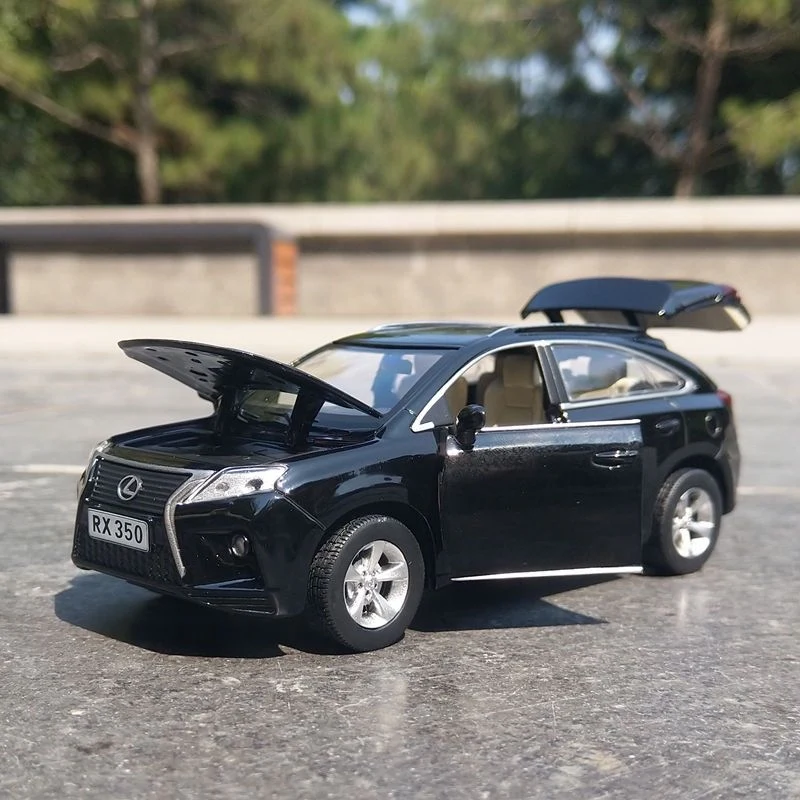 1:32 LEXUS RX350 SUV Alloy Car Model Diecasts Metal Toy Vehicles Car Model Simulation Sound and Light Collection Gift