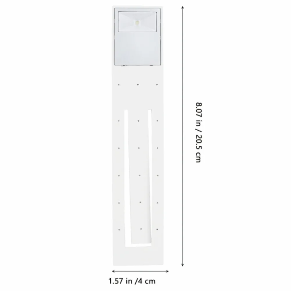4 Gear Dimming Book Clip Light 3-color Light Folding Bookmark Eye Protection Light Charging Clip Detachable Design