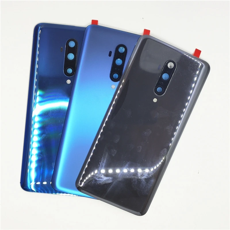 

Для Oneplus 7T Pro/1 + 7T Pro задняя крышка батарейного отсека, стеклянная крышка, сменный корпус с объективом камеры