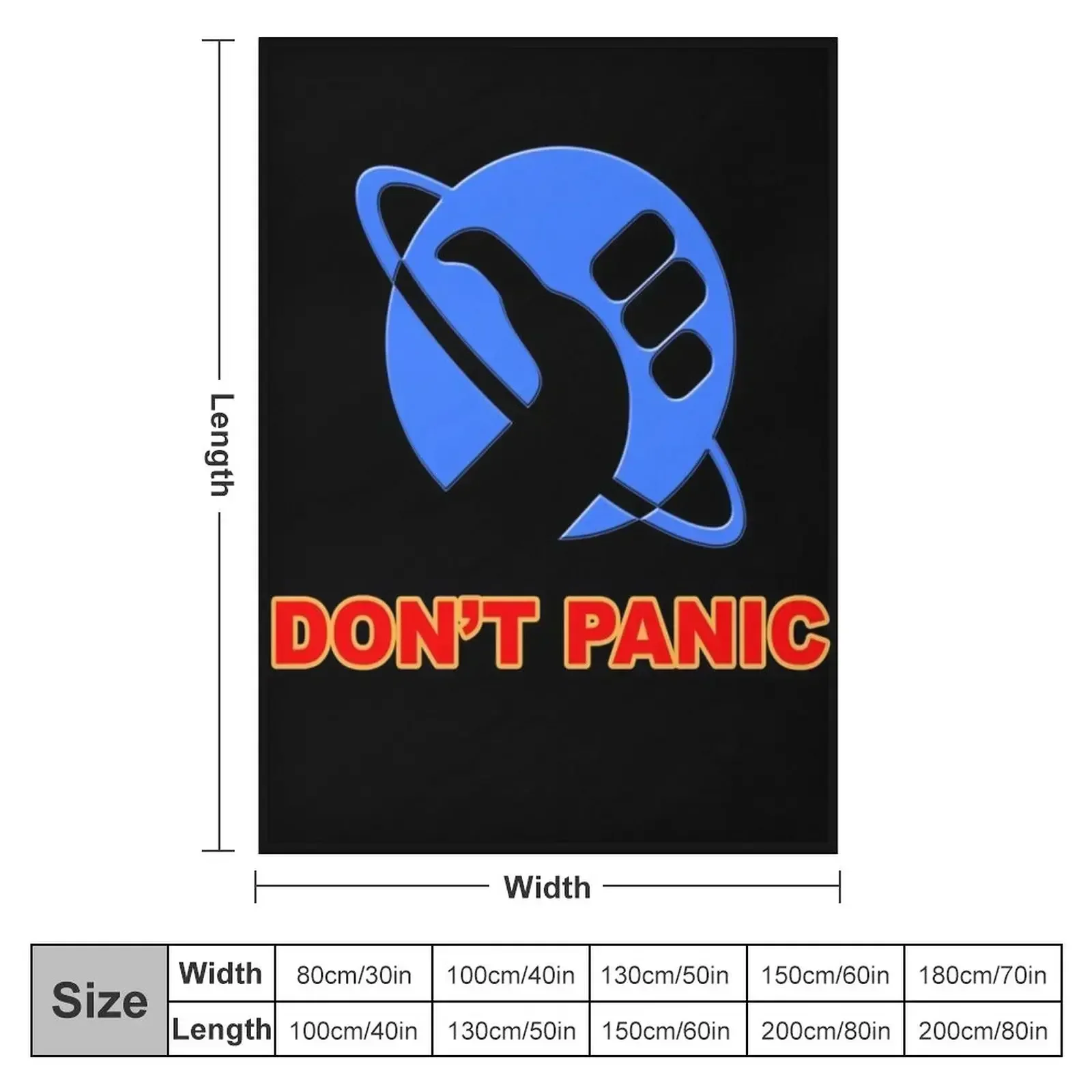 hitchhiker's guide to the galaxy Throw Blanket decorative For Baby Hair Blankets