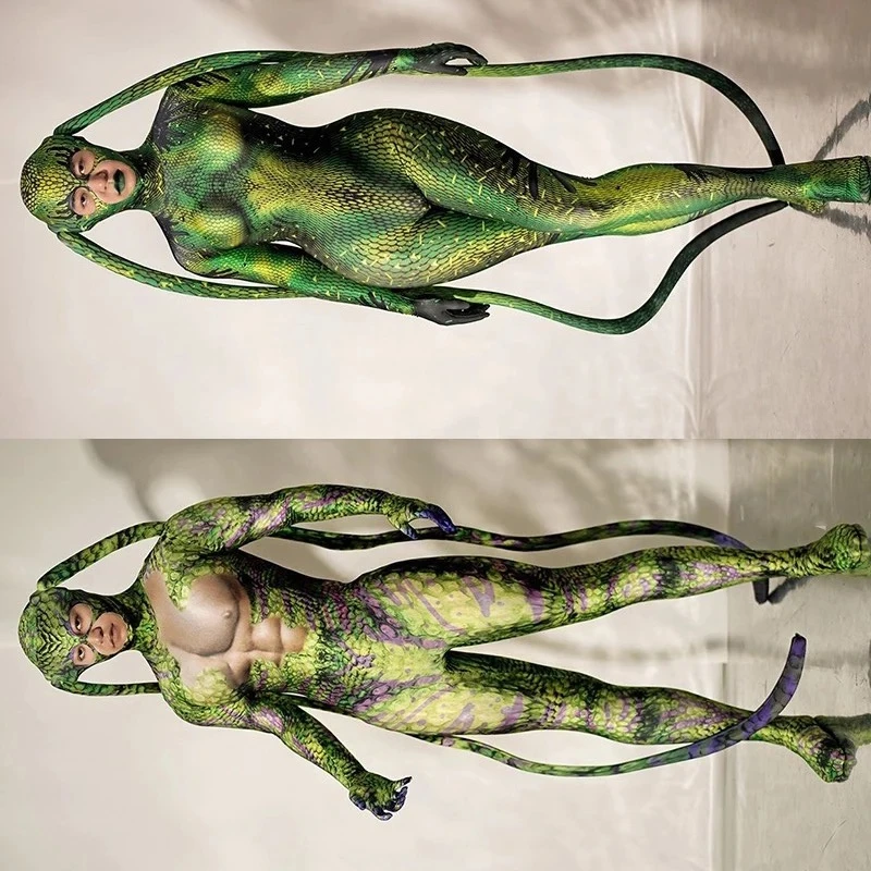 

Green Fly Jumpsuit Sexy Mesh See Through Rhinestones Women Men Jazz Dance Stage Halloween Cosplay Festival Costumes