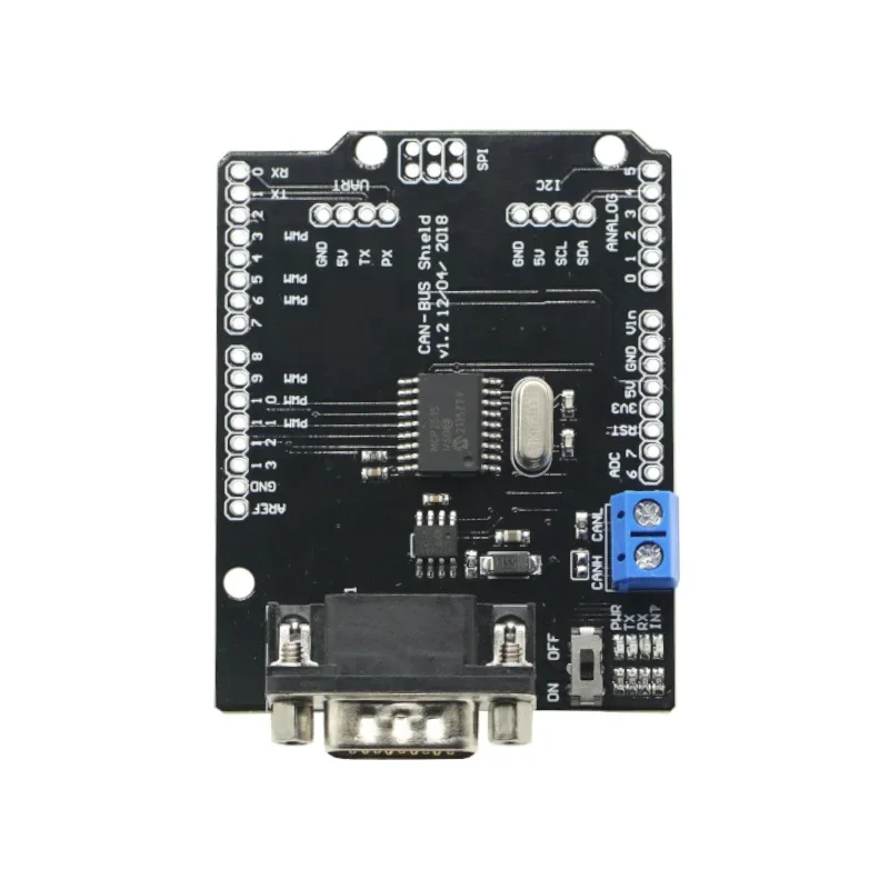 DIY KIT MCP2515 EF02037 CAN BUS Shield Controller Board Communication Speed High CAN V2.0B Module For Arduino For Freaduino